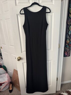 Lulu's Black Backless Sleeveless Dress